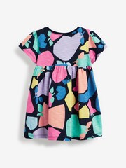 Bright Shapes Short Sleeve Jersey Dress (3mths-7yrs) - Image 4 of 5