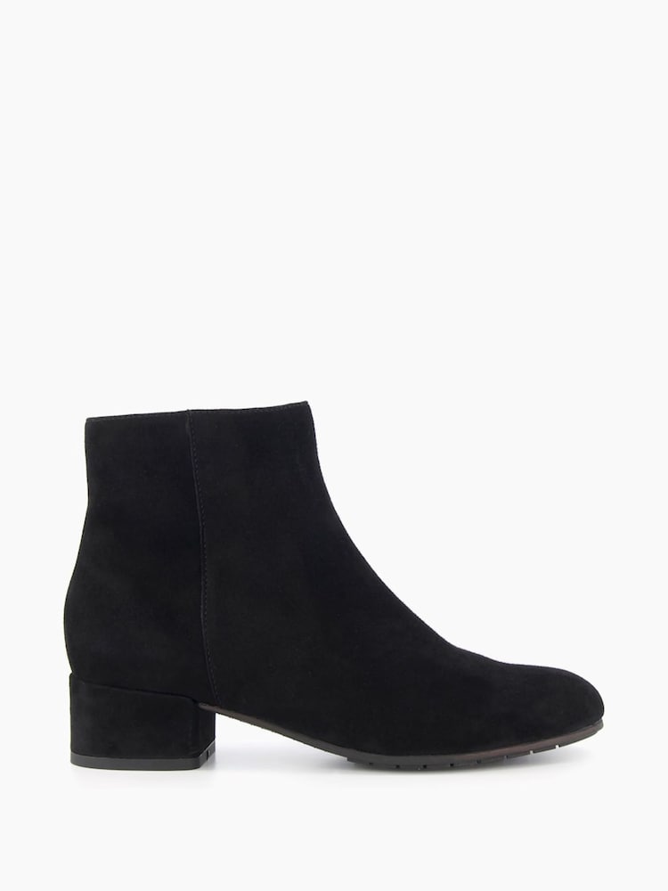 Dune London Black Standard Fit Pippie Smart Low Boots - Image 2 of 5