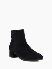 Dune London Black Standard Fit Pippie Smart Low Boots - Image 3 of 5