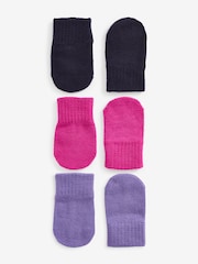 Multi Fluffy Magic Mitts 3 Pack (3mths-6yrs) - Image 1 of 3