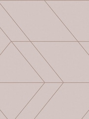 Graham & Brown Pink Balance Geo 10M Wallpaper - Image 3 of 3