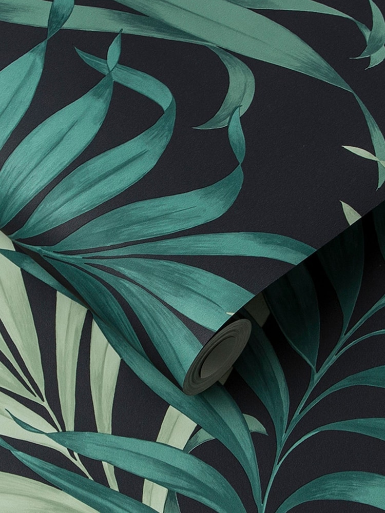 Graham & Brown Blue Yasuni 10M Wallpaper - Image 2 of 3