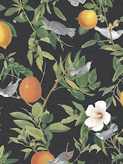 Graham & Brown Black Amalfi 10M Wallpaper - Image 3 of 3