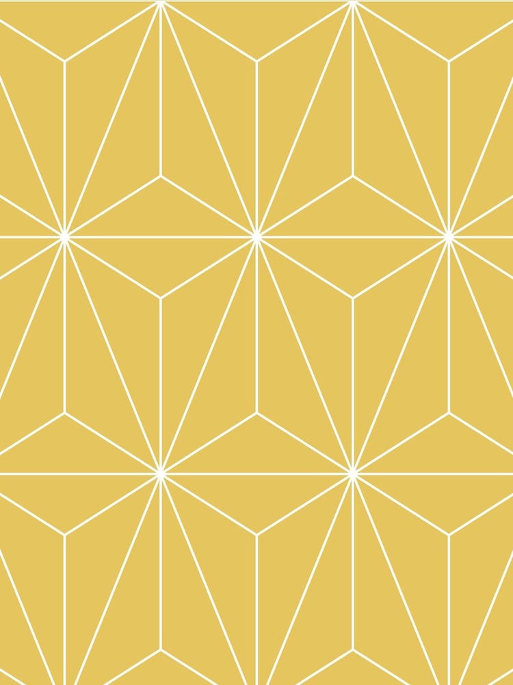Graham & Brown Yellow Prism Geo 10M Wallpaper - Image 3 of 3