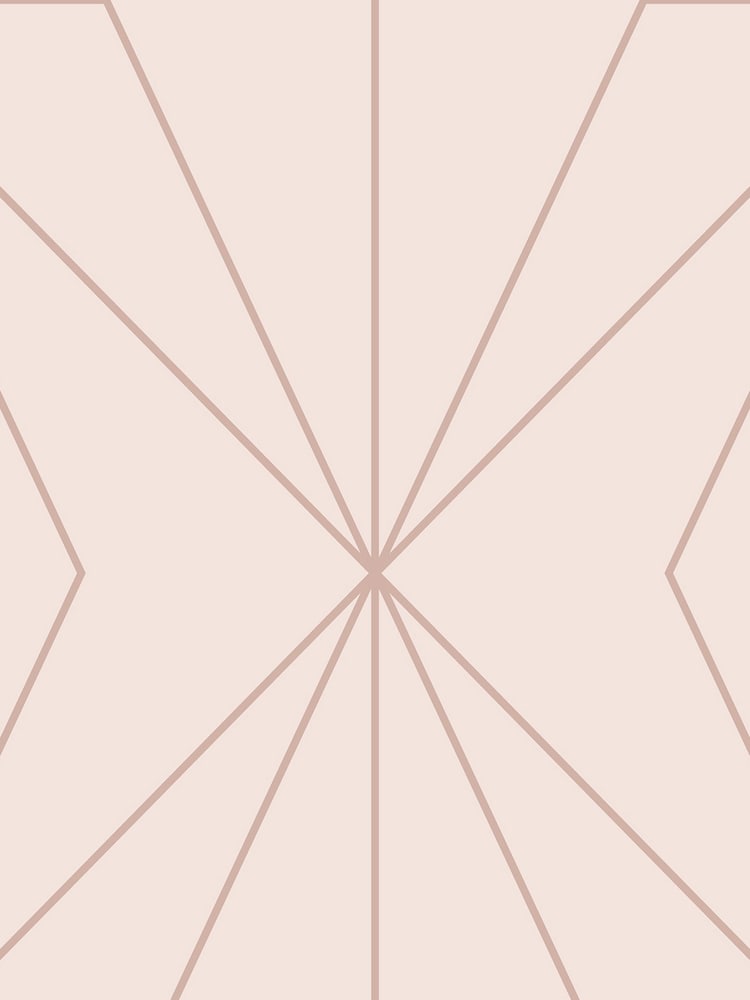 Graham & Brown Pink Harmony Geo 10M Wallpaper - Image 3 of 3