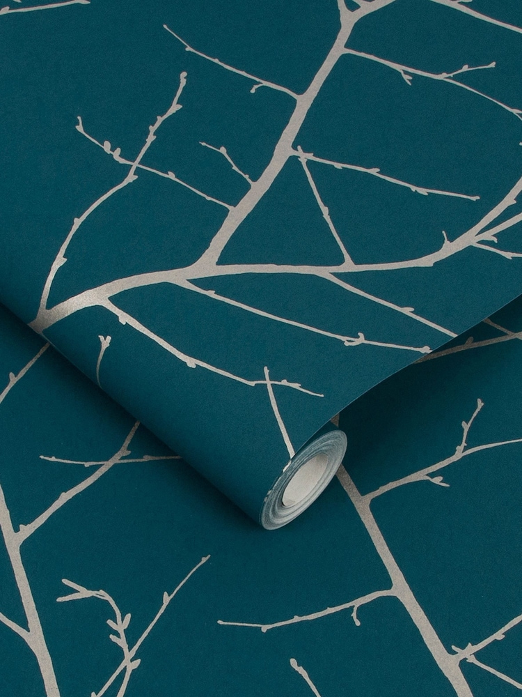 Graham & Brown Green Boreas 10M Wallpaper - Image 2 of 3