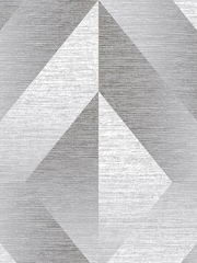 Graham & Brown Slate Grey Atelier Geo Wallpaper - Image 3 of 3