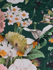Graham & Brown Emerald Green Glasshouse Wallpaper Sample - Image 2 of 3