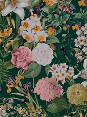 Graham & Brown Emerald Green Glasshouse Wallpaper Sample - Image 3 of 3