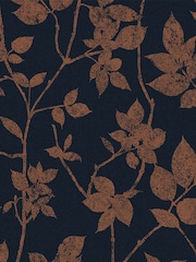 Graham & Brown Blue Luna Wallpaper Sample - Image 3 of 3