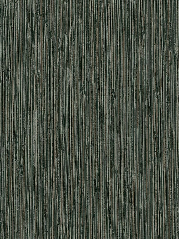 Graham & Brown Pine Green Grasscloth Texture Wallpaper Sample - Image 3 of 3