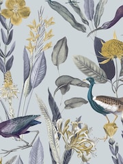 Graham & Brown Grey Glasshouse Wallpaper Sample - Image 3 of 3