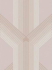 Graham & Brown Blush Pink Lagom Geo Wallpaper - Image 3 of 3
