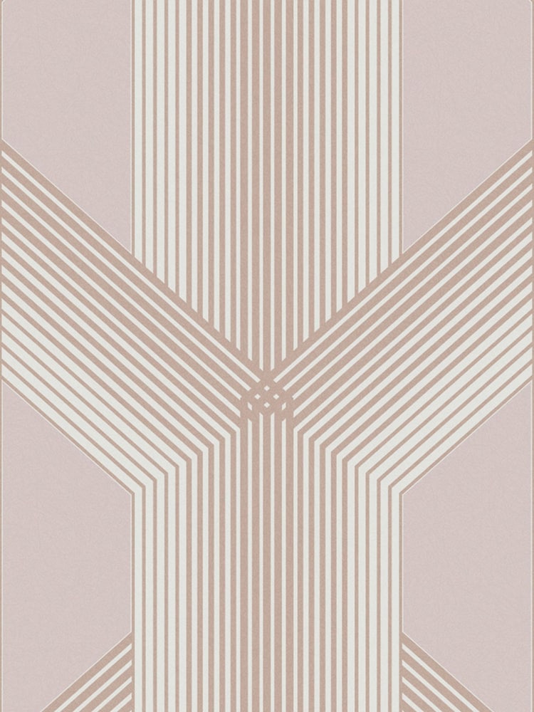 Graham & Brown Blush Pink Lagom Geo Wallpaper - Image 3 of 3