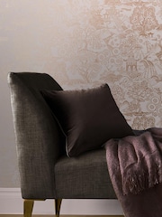 Graham & Brown Pink Basuto Wallpaper - Image 1 of 3
