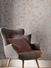 Graham & Brown Grey Grace Wallpaper - Image 1 of 3