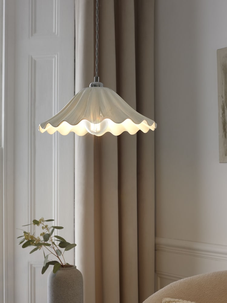 White Cheverny Easy Fit Lamp Shade - Image 1 of 4