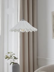 White Cheverny Easy Fit Lamp Shade - Image 2 of 4
