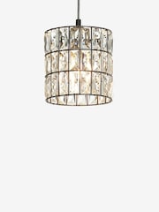 Black Boston Easy Fit Pendant Lamp Shade - Image 5 of 7