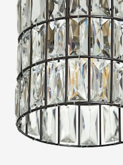 Black Boston Easy Fit Pendant Lamp Shade - Image 7 of 7