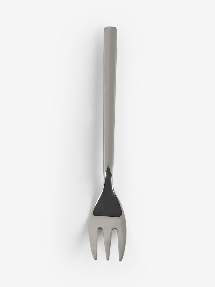 Silver Hampton 4 Piece Cake Fork Stainless Steel Set - Image 2 of 2