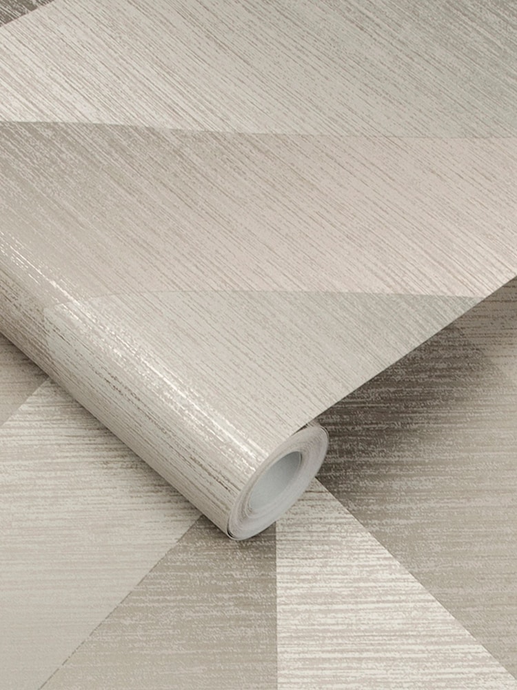 Graham & Brown Beige Atelier Geo Wallpaper - Image 2 of 3