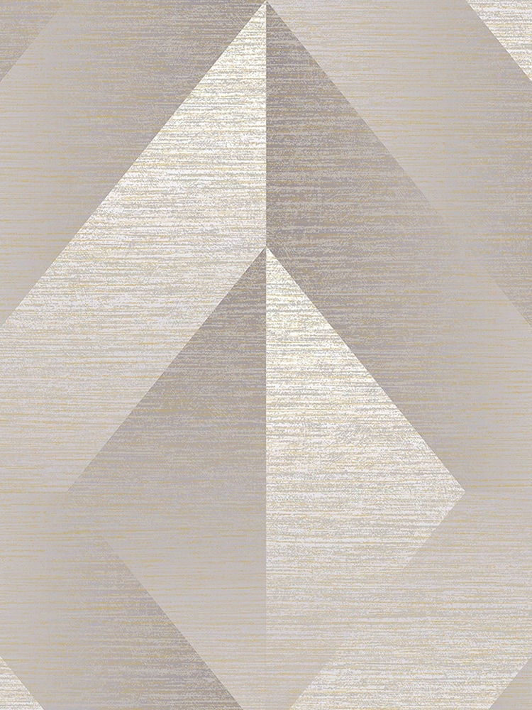 Graham & Brown Beige Atelier Geo Wallpaper - Image 3 of 3