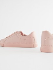 Pink Forever Comfort® Scallop Sole Detail Lace-Up Trainers - Image 4 of 5