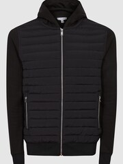 Reiss Taylor Hybrid Zip Through Quilted Jacket - Image 2 of 4