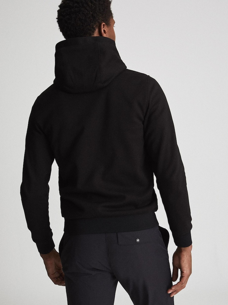 Reiss Taylor Hybrid Zip Through Quilted Jacket - Image 4 of 4
