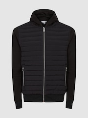 Jachetă Reiss Taylor Hybrid matlasată cu fermoar - Imaginea 4 din 9