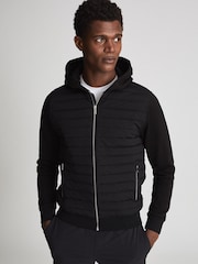 Jachetă Reiss Taylor Hybrid matlasată cu fermoar - Imaginea 5 din 9