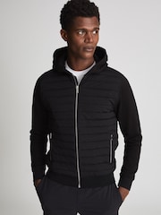 Jachetă Reiss Taylor Hybrid matlasată cu fermoar - Imaginea 6 din 9