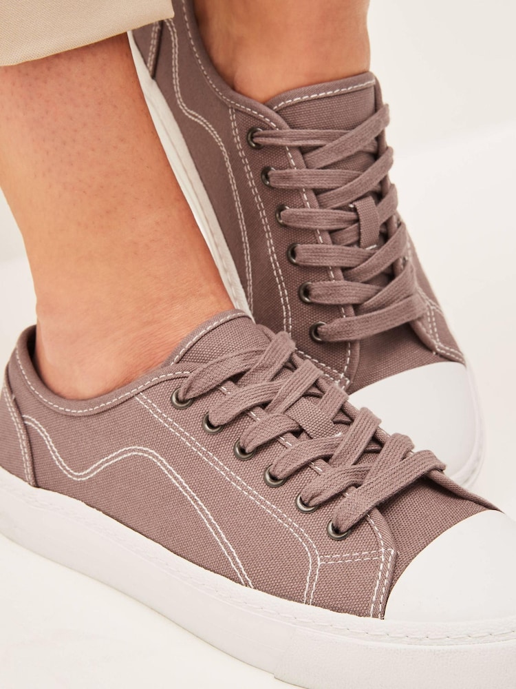 Lilac Purple Forever Comfort® Baseball Trainers - Image 2 of 6