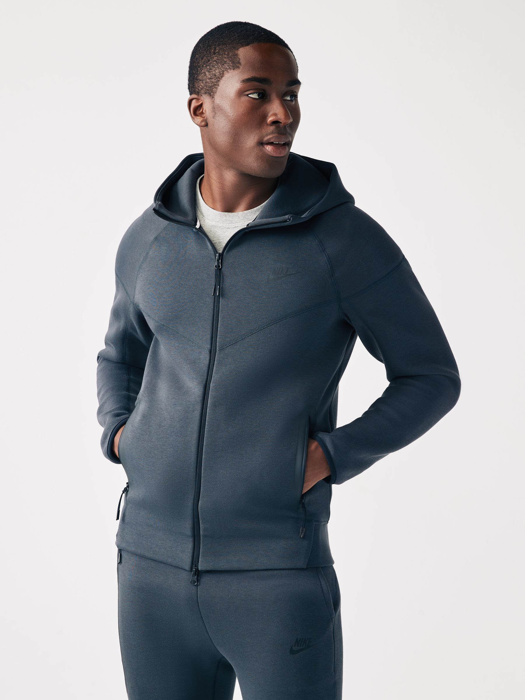 Nike zip up hoodie blue new arrivals