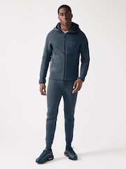 Nike Dark Grey Tech Fleece Zip-Up Hoodie - Image 7 of 11