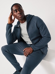 Nike Dark Grey Tech Fleece Zip-Up Hoodie - Image 8 of 11