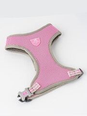Hugo & Hudson Pink Mesh Dog Harness - Image 2 of 4