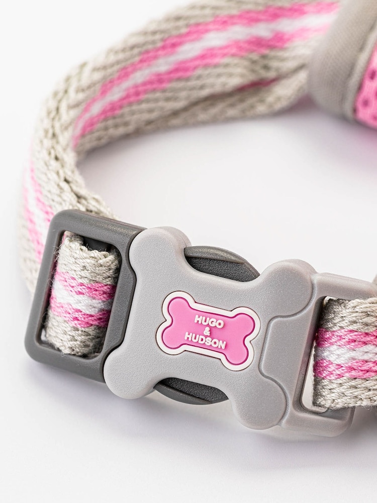 Hugo & Hudson Pink Mesh Dog Harness - Image 4 of 4