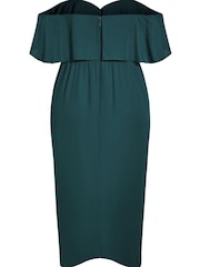 City Chic Green Va Va Voom Dress - Image 4 of 4