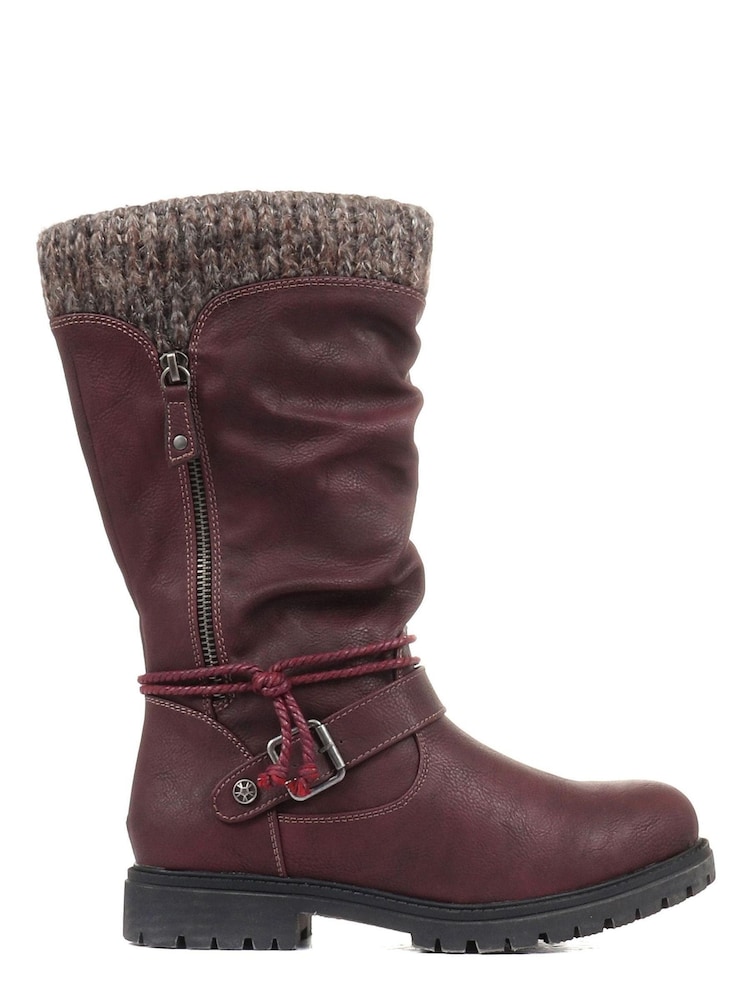Pavers Womens Wide Fit Casual Mid Calf Boots - Image 1 of 5