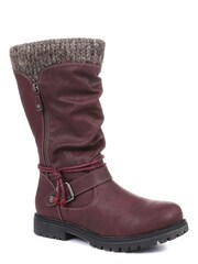 Pavers Womens Wide Fit Casual Mid Calf Boots - Image 3 of 5