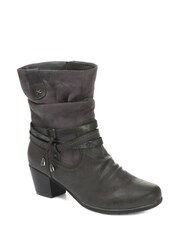 Pavers Ladies Heeled Mid Calf Boots - Image 3 of 5