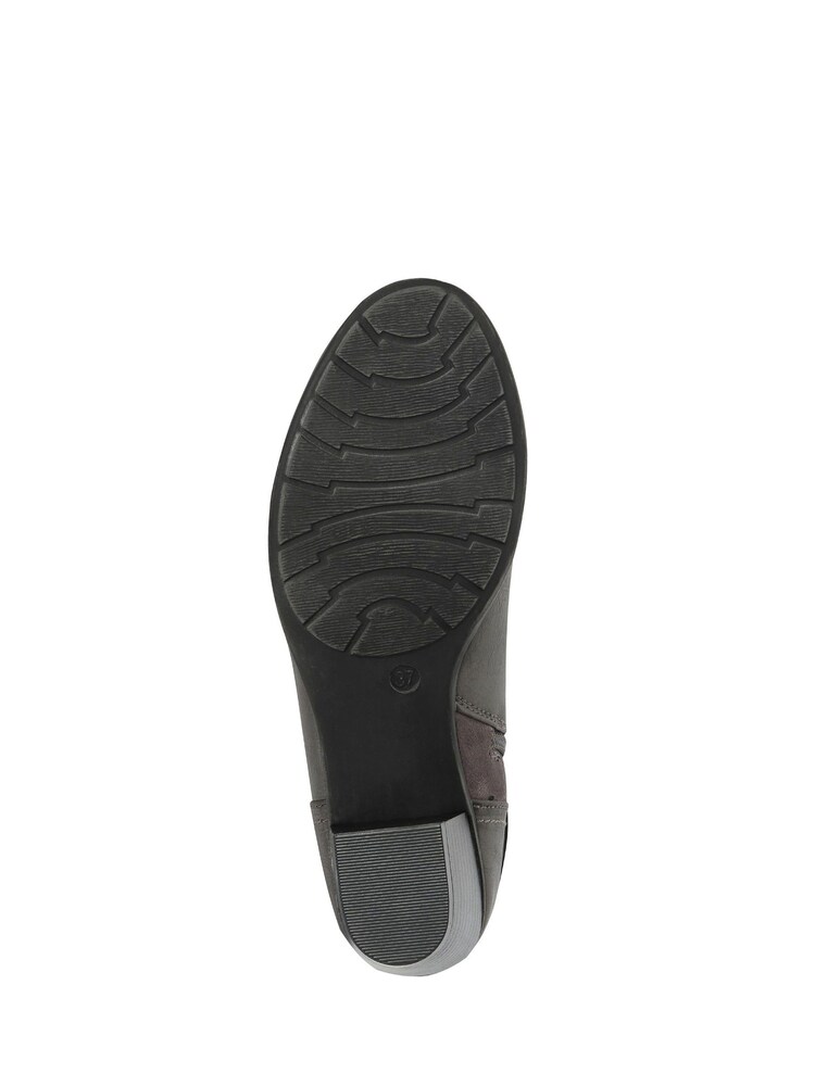 Grau - Pavers Damen Wadenhohe Stiefel mit Absatz - Bild 5 von 5 Grau - Pavers Damen Wadenhohe Stiefel mit Absatz - Bild 5 von 5