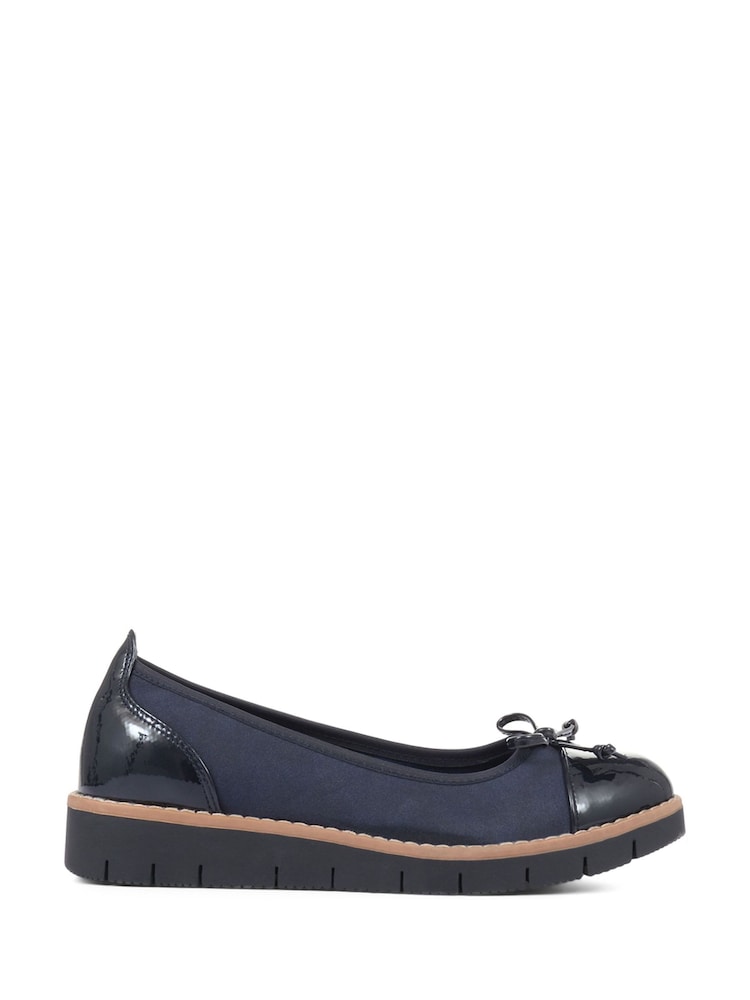 Pavers Blue Ballet Pumps - Image 1 of 6