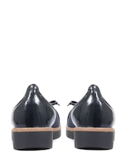 Pavers Blue Ballet Pumps - Image 3 of 6
