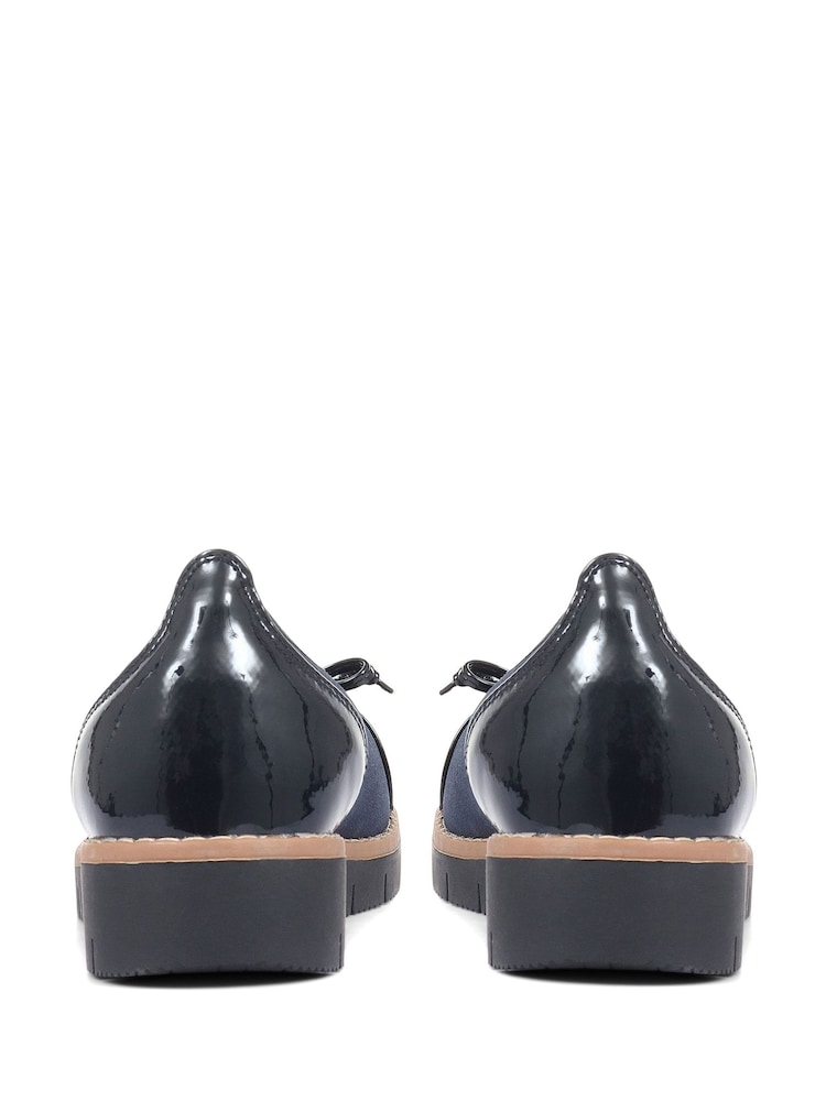 Pavers Blue Ballet Pumps - Image 3 of 6