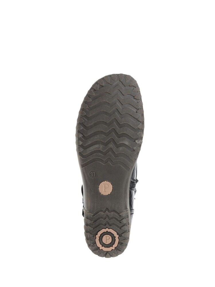 Schwarz - Pavers Damen Wadenhohe Stiefel - Bild 5 von 5 Schwarz - Pavers Damen Wadenhohe Stiefel - Bild 5 von 5