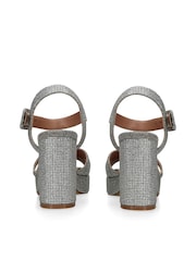 Carvela Gold Serafina Jewel 100 Sandals - Image 4 of 5