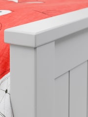 Julian Bowen Dove Grey Maine Single Bed Bed - Image 6 of 6